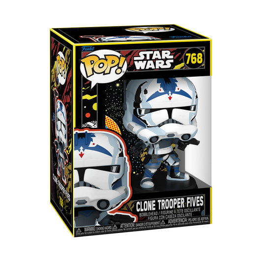 Funko Pop! Star Wars - Clone Trooper Fives (Retro Series) #768 *PREORDER*