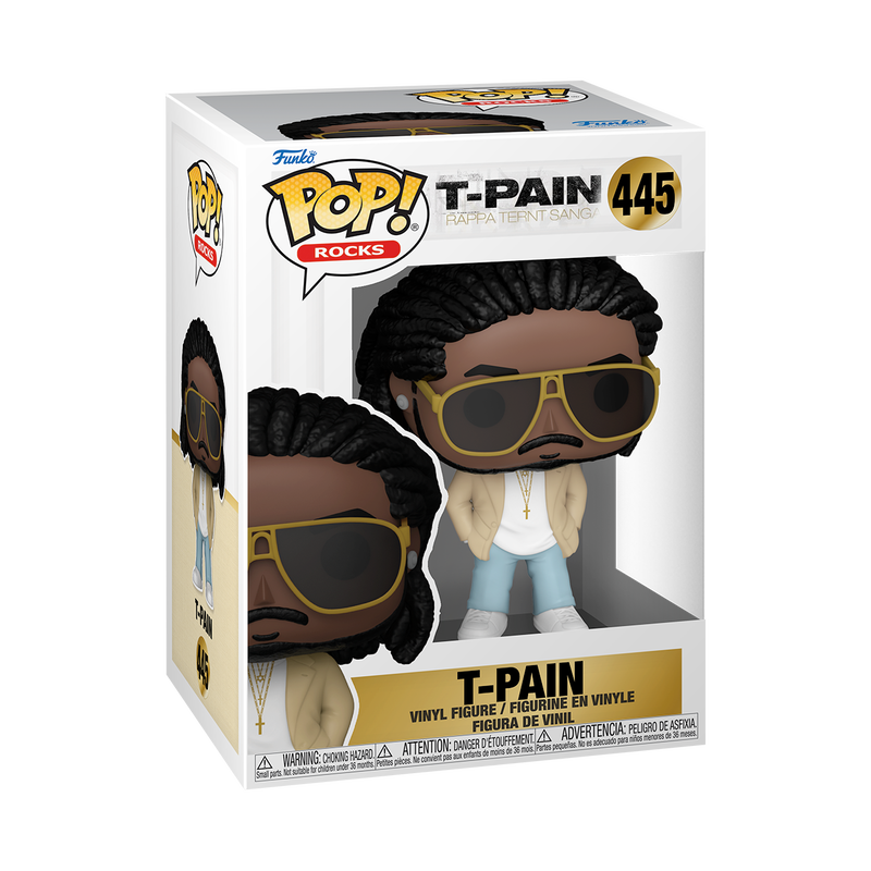Funko Pop! Rocks - T-Pain (Rappa Ternt Sanga) #445 *PREORDER*