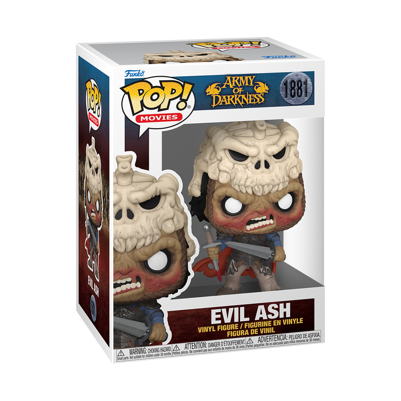 Funko Pop! Movies: Army Of Darkness - Ash #1880 / Evil Ash #1881 *PREORDER*