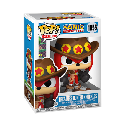 Funko Pop! Games: Sonic The Hedgehog - Rouge / Treasure Hunter Knuckles / Omega / Big