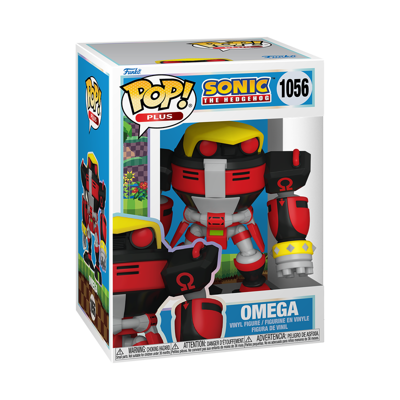 Funko Pop! Games: Sonic The Hedgehog - Rouge / Treasure Hunter Knuckles / Omega / Big