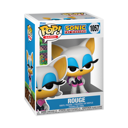 Funko Pop! Games: Sonic The Hedgehog - Rouge / Treasure Hunter Knuckles / Omega / Big