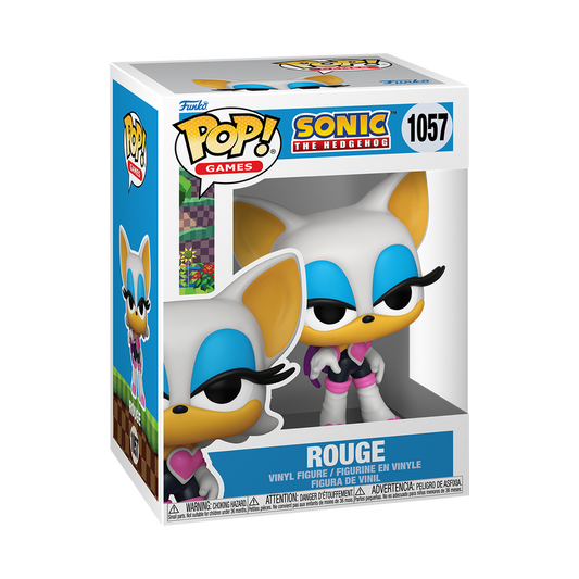 Funko Pop! Games: Sonic The Hedgehog - Rouge / Treasure Hunter Knuckles / Omega / Big