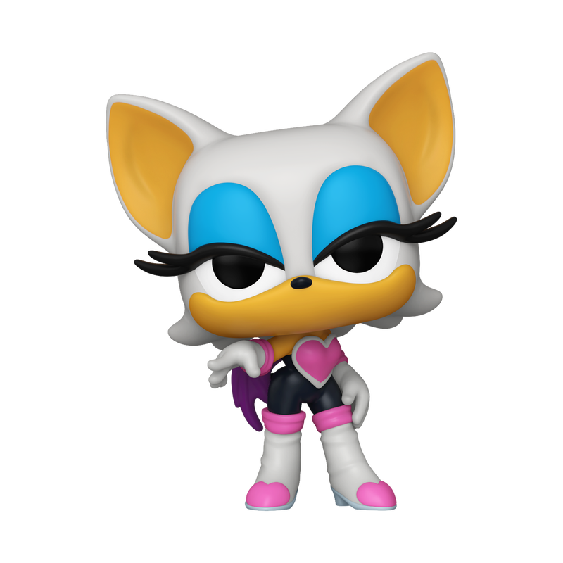 Funko Pop! Games: Sonic The Hedgehog - Rouge / Treasure Hunter Knuckles / Omega / Big