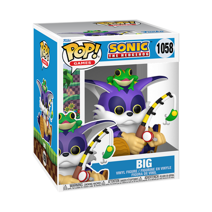 Funko Pop! Games: Sonic The Hedgehog - Rouge / Treasure Hunter Knuckles / Omega / Big