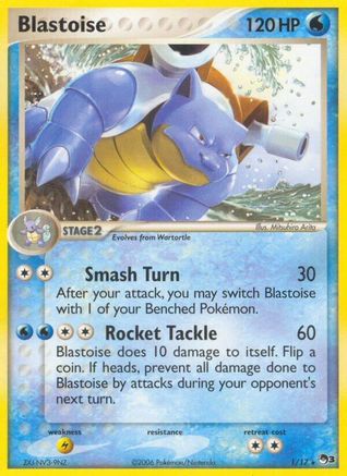 Blastoise  - Holofoil POP Series 3 - Rare
