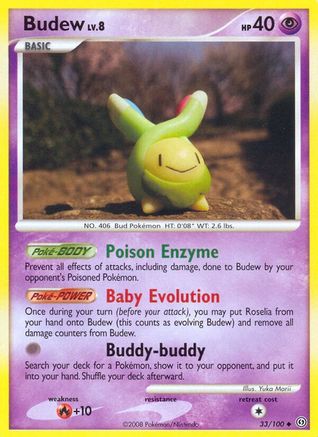 Budew 033  Stormfront - Uncommon