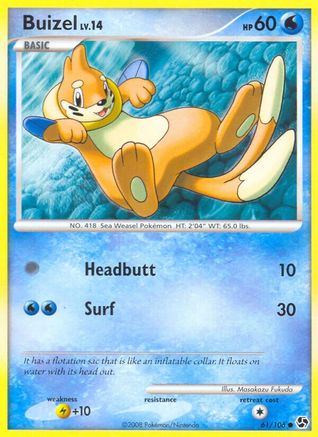 Buizel  Great Encounters - Common