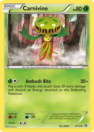 Carnivine  Legendary Treasures - Uncommon