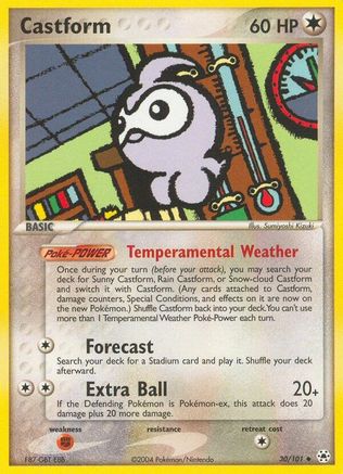 Castform  Hidden Legends - Uncommon
