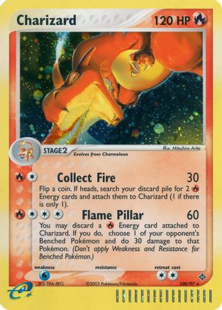 Charizard  - Holofoil Dragon - Secret Rare
