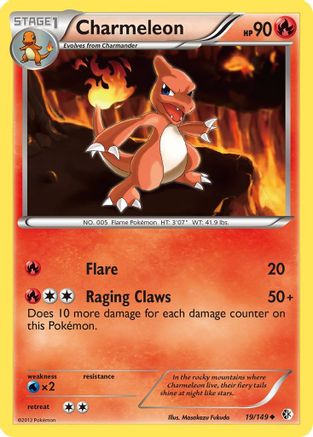Charmeleon/149  Boundaries Crossed - Uncommon