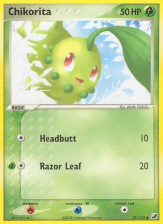 Chikorita 051  Unseen Forces - Common