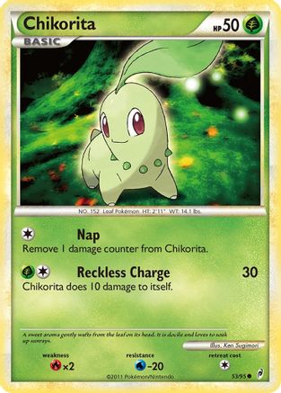 Chikorita 053  Call of Legends - Common