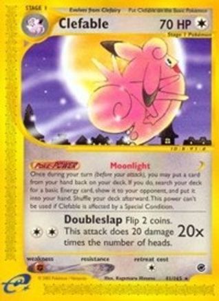 Clefable (41) (41) 041  Expedition - Rare
