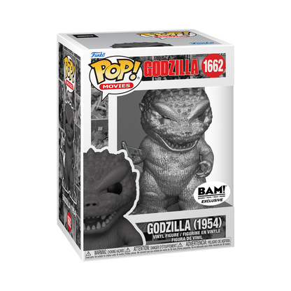 Funko Pop! Movies: Godzilla - Godzilla (1954 - Platinum) #1662 [BAM! Exclusive]