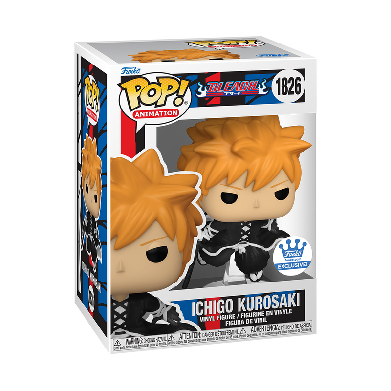 Funko Pop! Anime: Bleach - Ichigo Kurosaki (Getsuga Tenshō Technique) #1826 [Funko Shop Exclusive] *PREORDER*