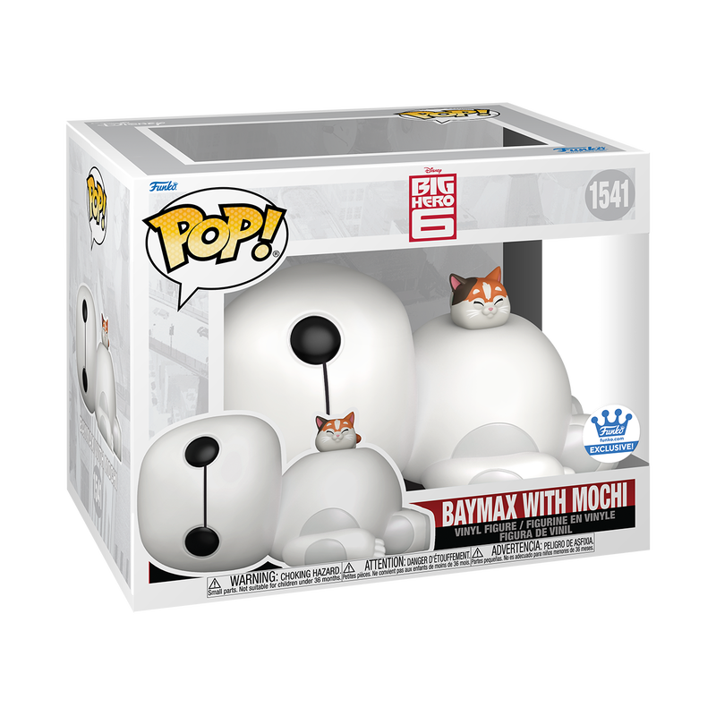 Funko Pop! Disney: Big Hero 6 - Super 6" Baymax with Mochi #1541 [Funko Shop Exclusive]