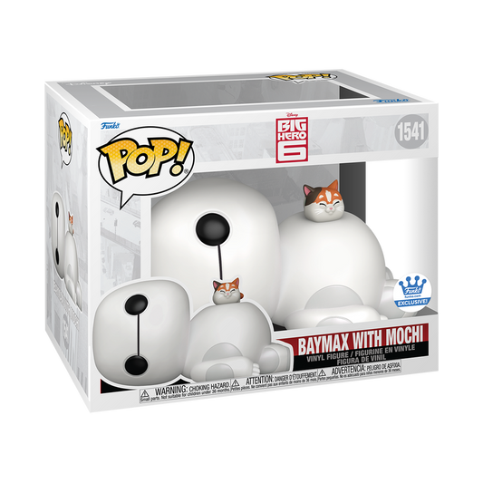 Funko Pop! Disney: Big Hero 6 - Super 6" Baymax with Mochi #1541 [Funko Shop Exclusive]