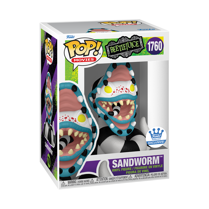 Funko Pop! Movies: Beetlejuice - Sandworm #1760 [Exclusive]