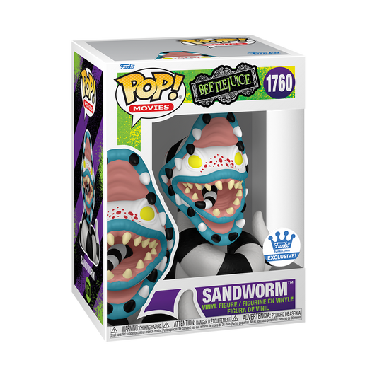 Funko Pop! Movies: Beetlejuice - Sandworm #1760 [Exclusive]