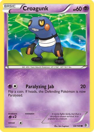 Croagunk (64)  Boundaries Crossed - Common