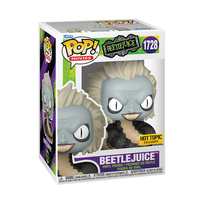 Funko Pop! Movies: Beetlejuice - Beetlejuice (Snake) #1728 [Hot Topic Exclusive]