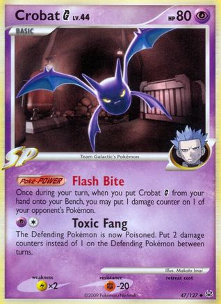 Crobat G  Platinum - Uncommon