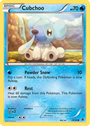 Cubchoo (28) (28) 028  Emerging Powers - Common