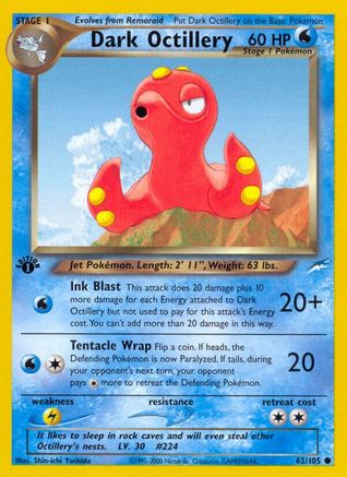 Dark Octillery 062  - Unlimited Neo Destiny - Common