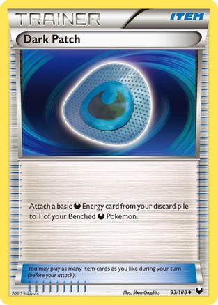 Dark Patch  - Reverse Holofoil Dark Explorers - Uncommon