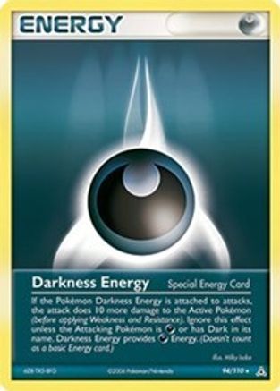 Darkness Energy (Special)  - Reverse Holofoil Holon Phantoms - Rare