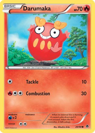 Darumaka  - Reverse Holofoil Emerging Powers - Common