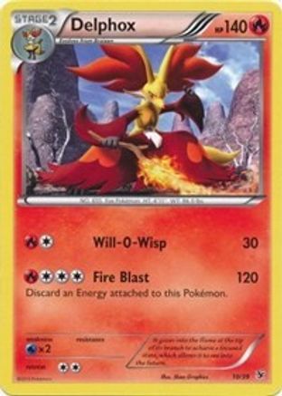 Delphox  - Holofoil Kalos Starter Set - Common