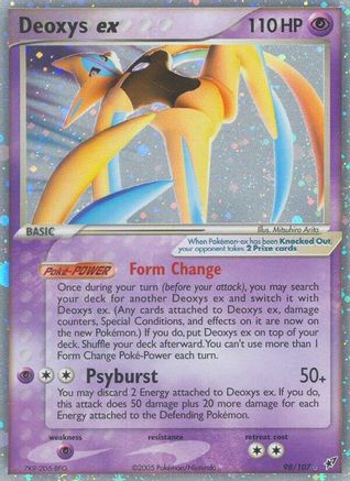 Deoxys ex (Attack Forme)  Deoxys - Ultra Rare