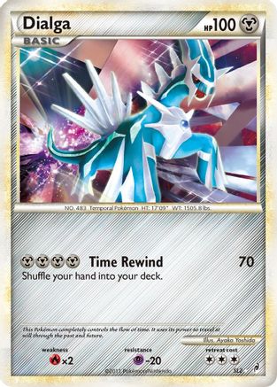 Dialga (Shiny)  - Holofoil Call of Legends - Shiny Holo Rare