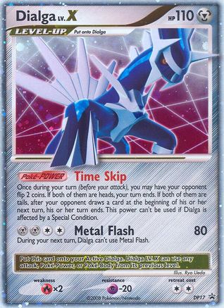 Dialga LV.X - DP17  - Holofoil Diamond and Pearl Promos - Promo