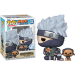 FUNKO POP! ANIME NARUTO SHIPPUDEN KAKASHI WITH PAKKUN #1338  *PREORDER*