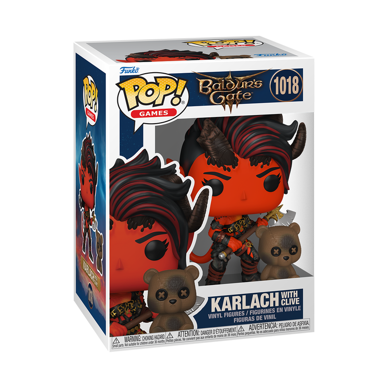 Funko Pop! Games: Baldur's Gate III - Astarion / Shadowheart / Karlach with Clive