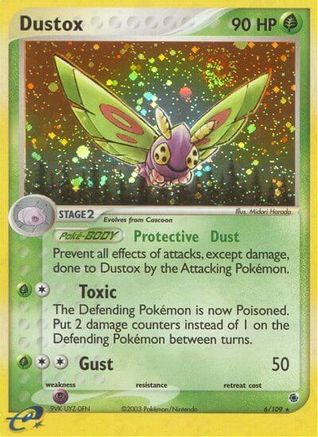 Dustox 006  - Holofoil Ruby and Sapphire - Holo Rare