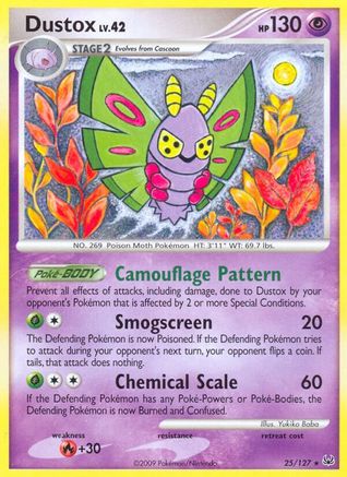 Dustox  - Reverse Holofoil Platinum - Rare