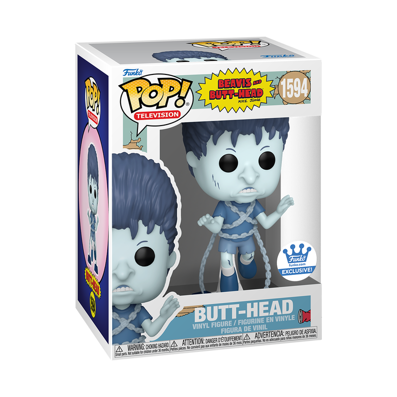 Funko Pop! Television: Beavis And Butt-Head - Butt-Head (Ghost) #1594 [Funko Shop Exclusive] *PREORDER*