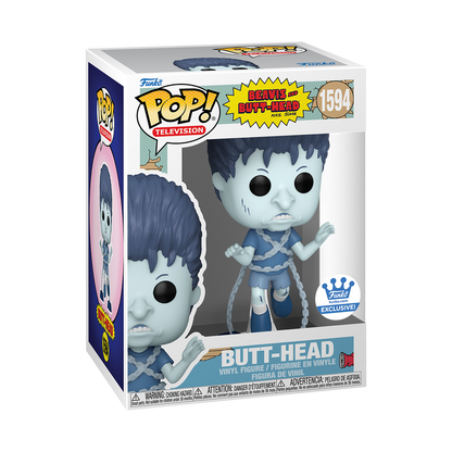 Funko Pop! Television: Beavis And Butt-Head - Butt-Head (Ghost) #1594 [Funko Shop Exclusive] *PREORDER*