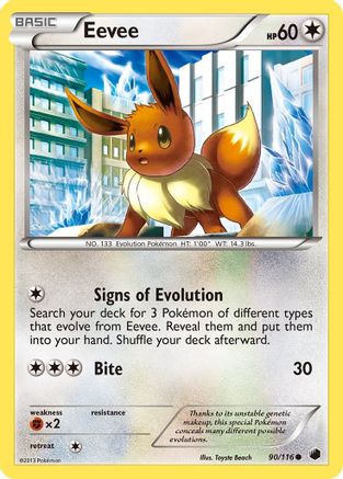 Eevee (90) (90) 090  Plasma Freeze - Common