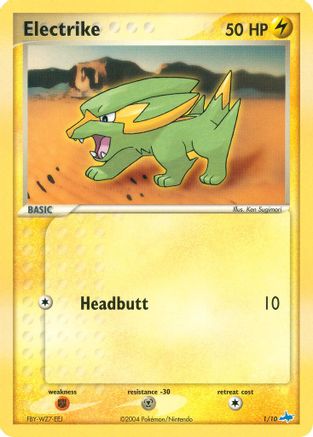 Electrike  EX Trainer Kit 1 Latias & Latios - Common