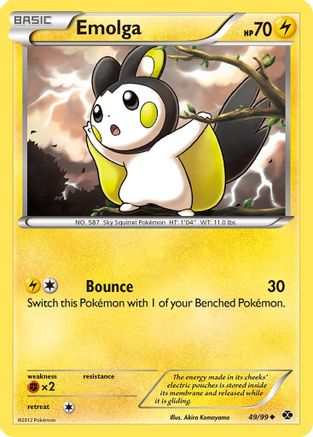 Emolga 049  Next Destinies - Uncommon