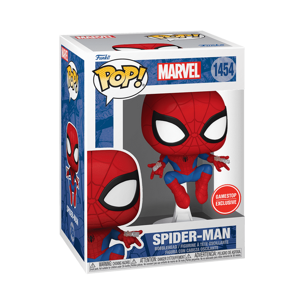 Funko Pop! Marvel - Spider-Man (Swinging) #1454 [GameStop