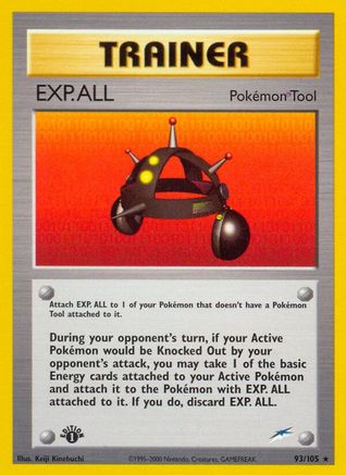 EXP.ALL/105  - 1st Edition Neo Destiny - Rare