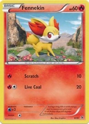 Fennekin  Kalos Starter Set - Common
