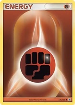 Fighting Energy 128  - Reverse Holofoil Diamond and Pearl - Common